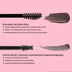 Precisely, My Brow Wax - Stark pigmentiertes, formendes Augenbrauen Wachs