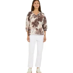 Printbluse