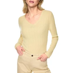 Pullover aus schurwolle-kaschmir-mix