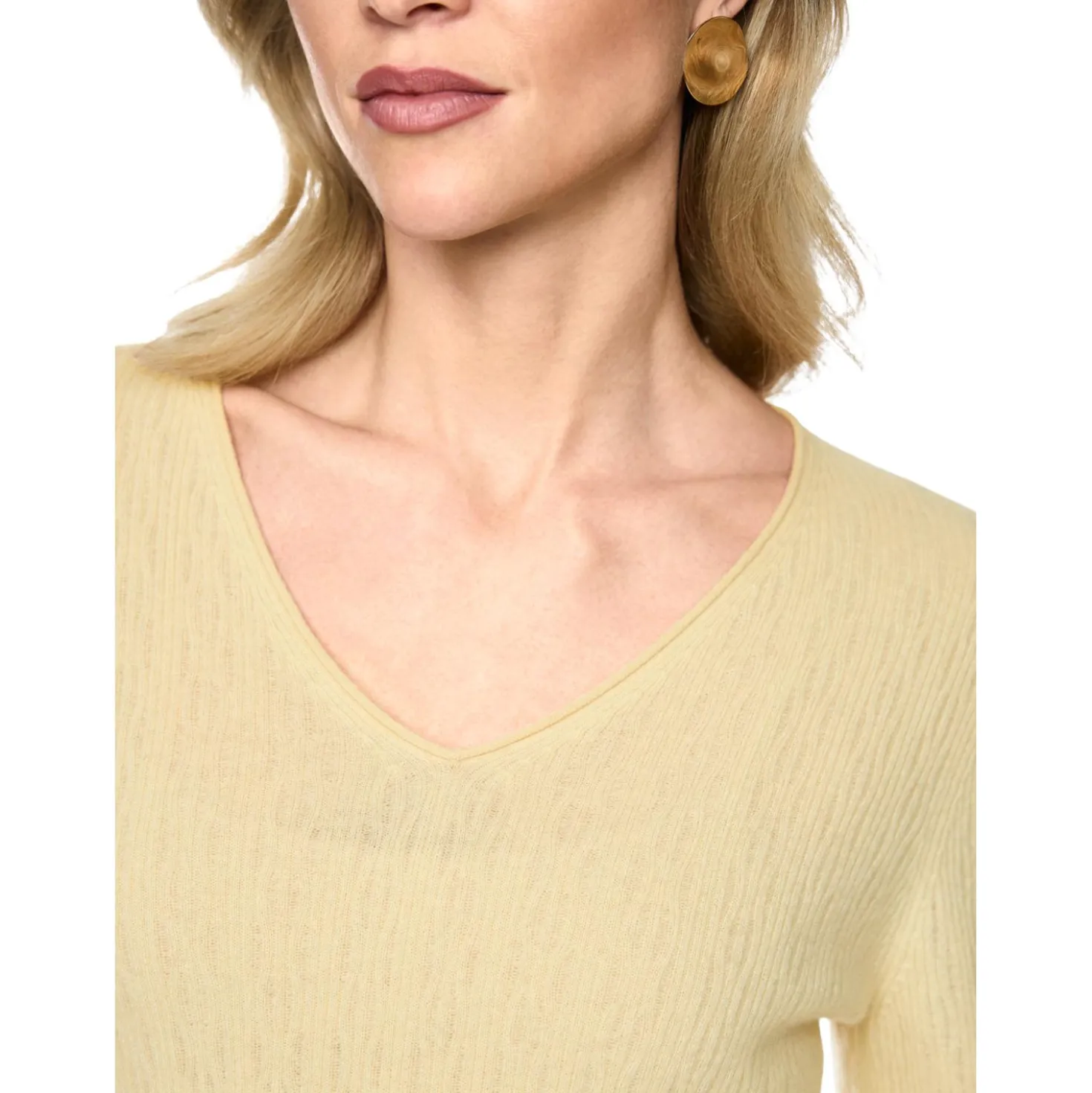 Pullover aus schurwolle-kaschmir-mix