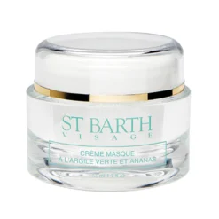 Purifying Cream Mask with Green Clay & Pineapple