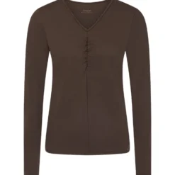 Raffiniertes stretch-longsleeve