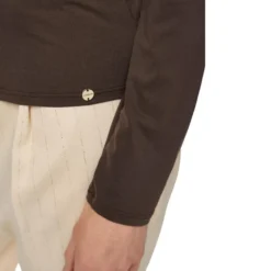 Raffiniertes stretch-longsleeve
