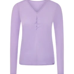 Raffiniertes stretch-longsleeve