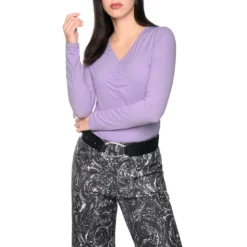 Raffiniertes stretch-longsleeve