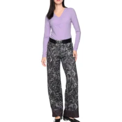 Raffiniertes stretch-longsleeve
