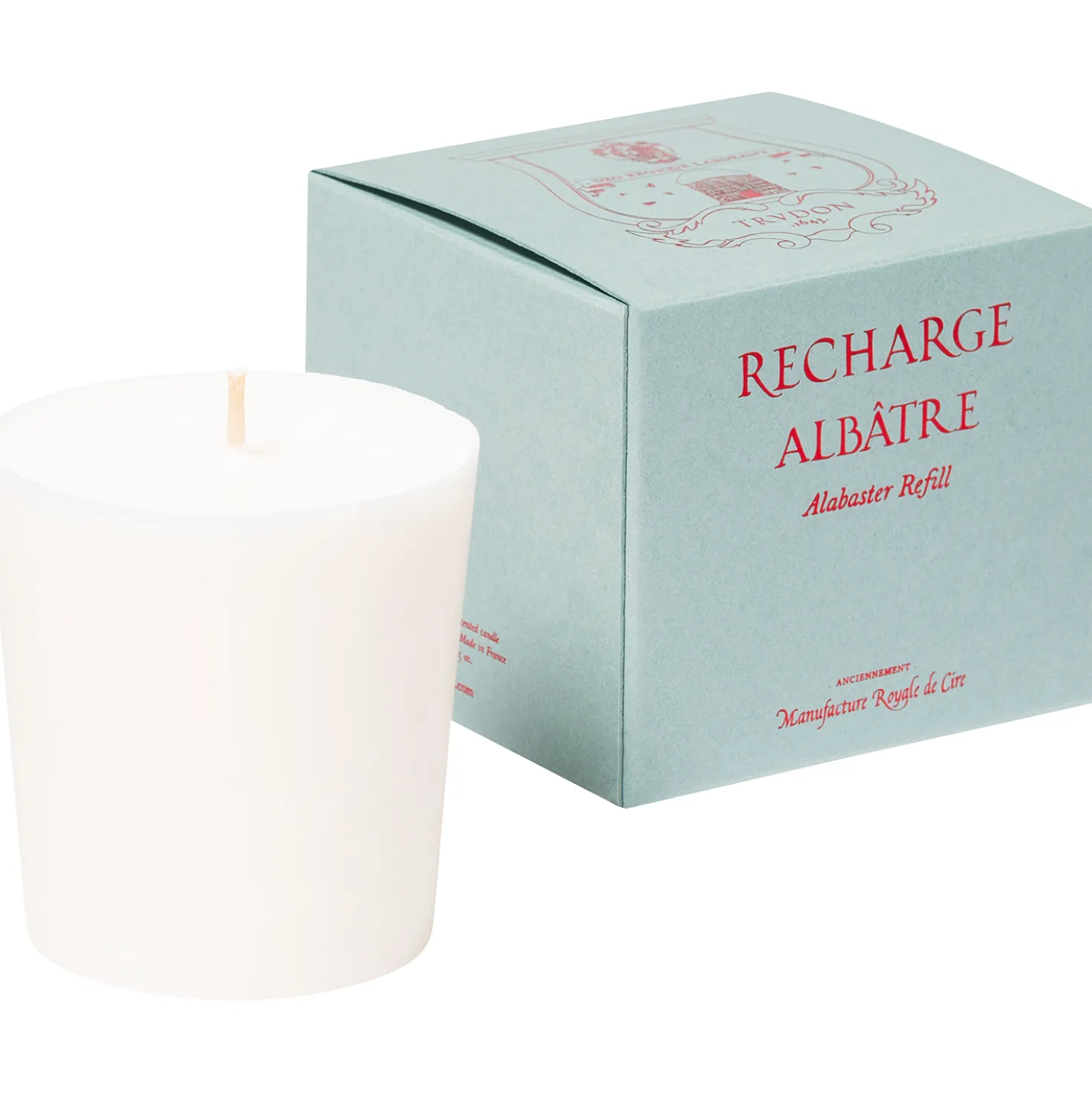 Refill Candle Leather and Tobacco