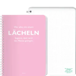 Ringbuch A5, Dalai Lama, Lächeln