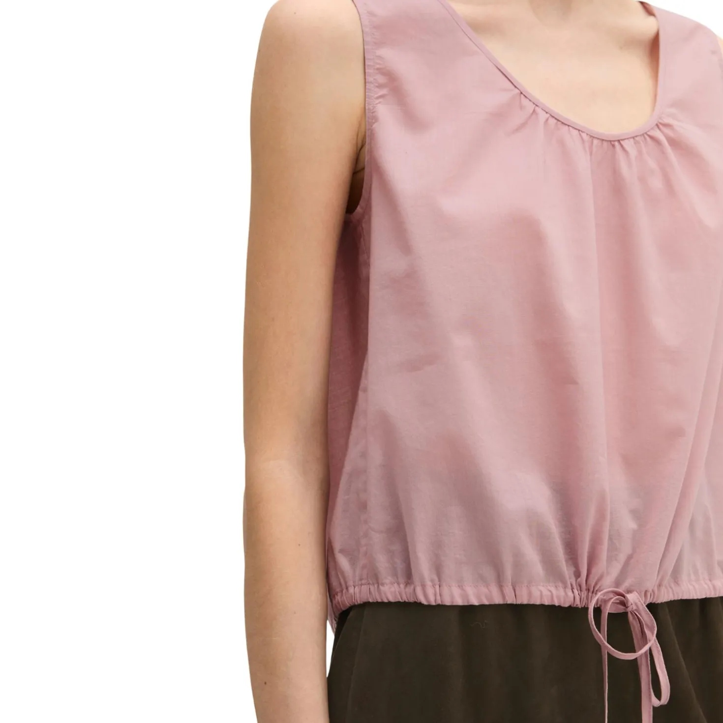 ärmellose bluse regular