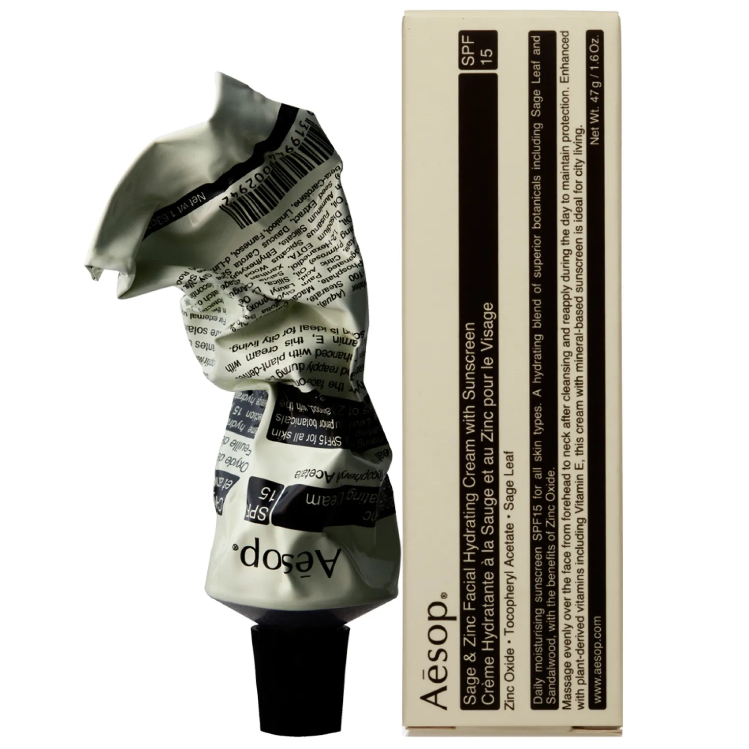 Sage & Zinc Facial Hydrating Cream SPF 15