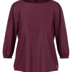 Seidenbluse mit 3/4-arm