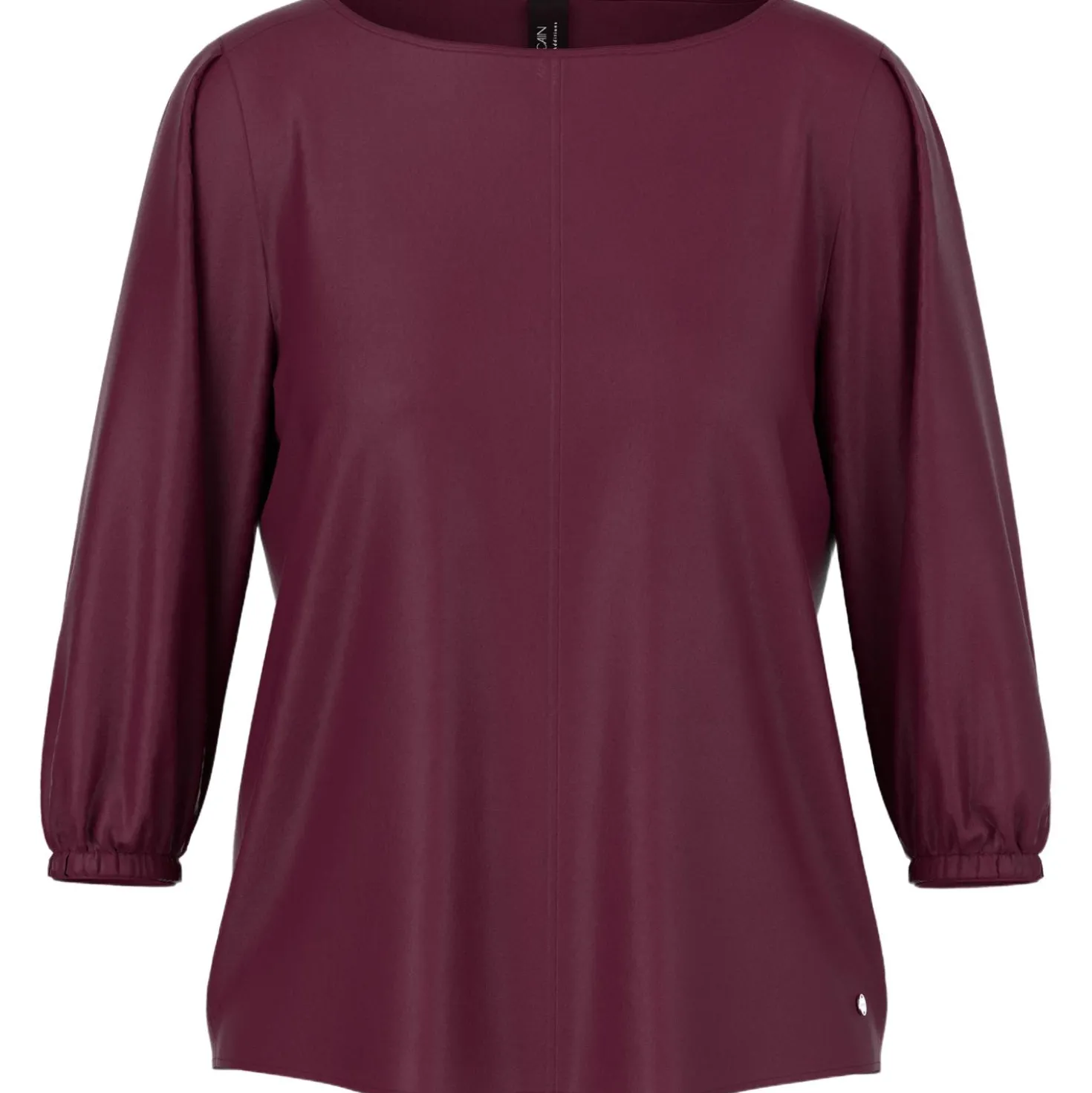 Seidenbluse mit 3/4-arm