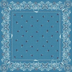 Seidenschal 50 French Bandana