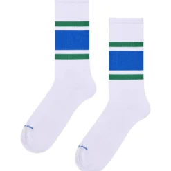 Simple Stripe Sneaker Socke