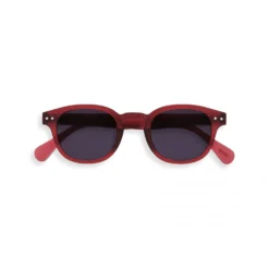 Sonnenbrille #C Rosy Red +0.00