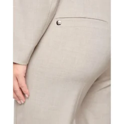 Stoffhose faid mit weitem bein