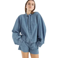 Streifenbluse Bomber
