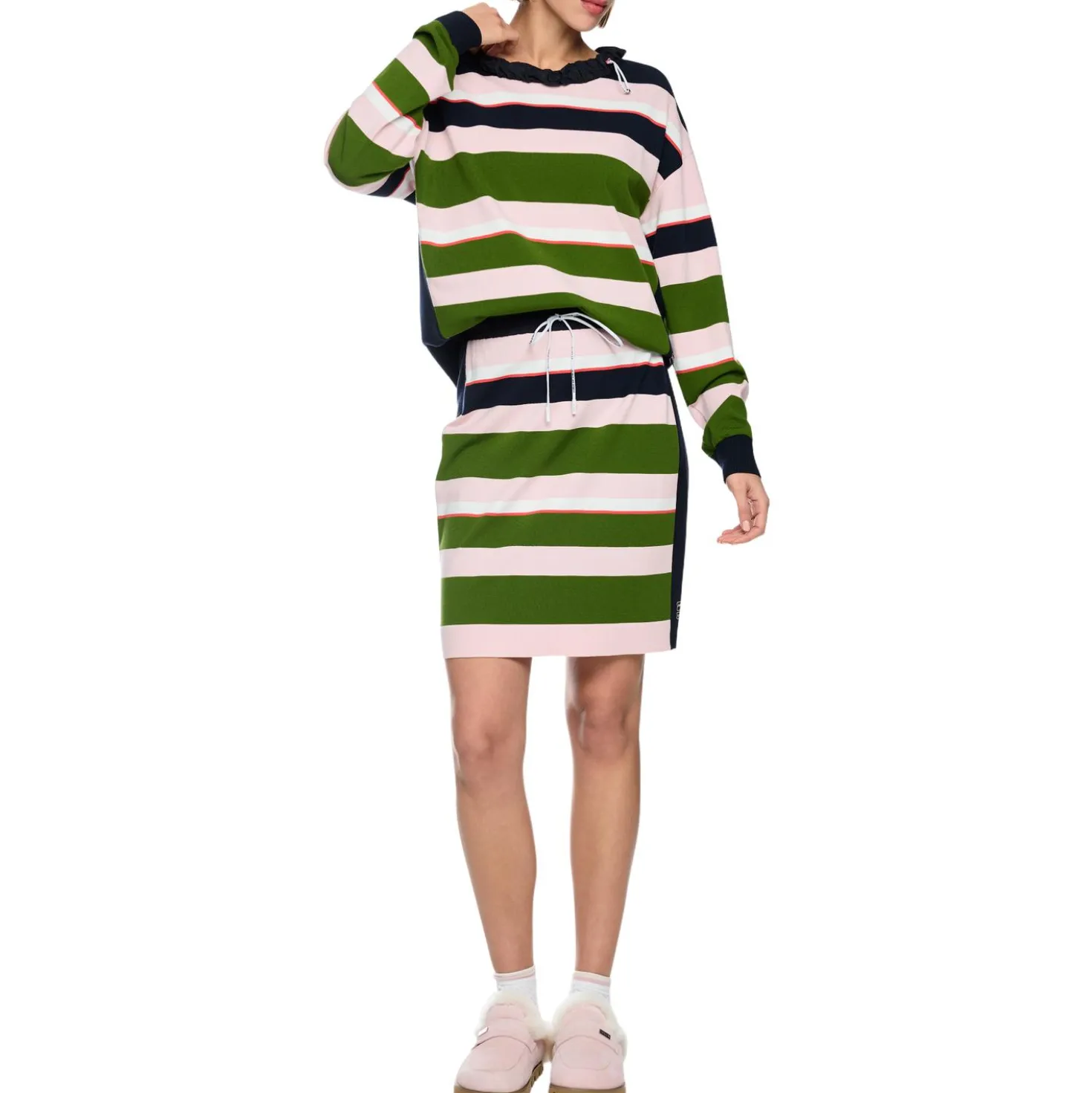 Streifenpullover knitted in germany