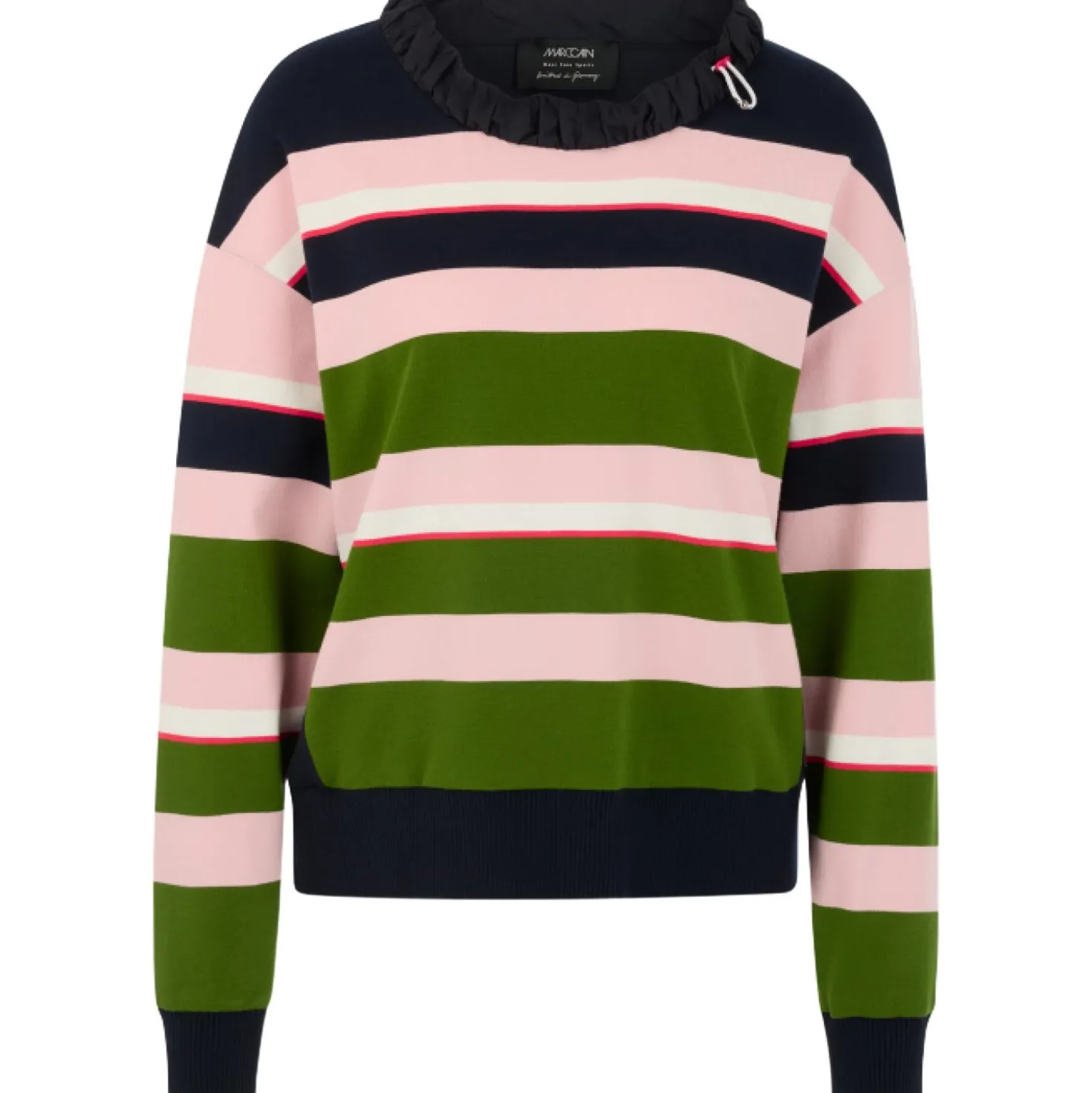 Streifenpullover knitted in germany
