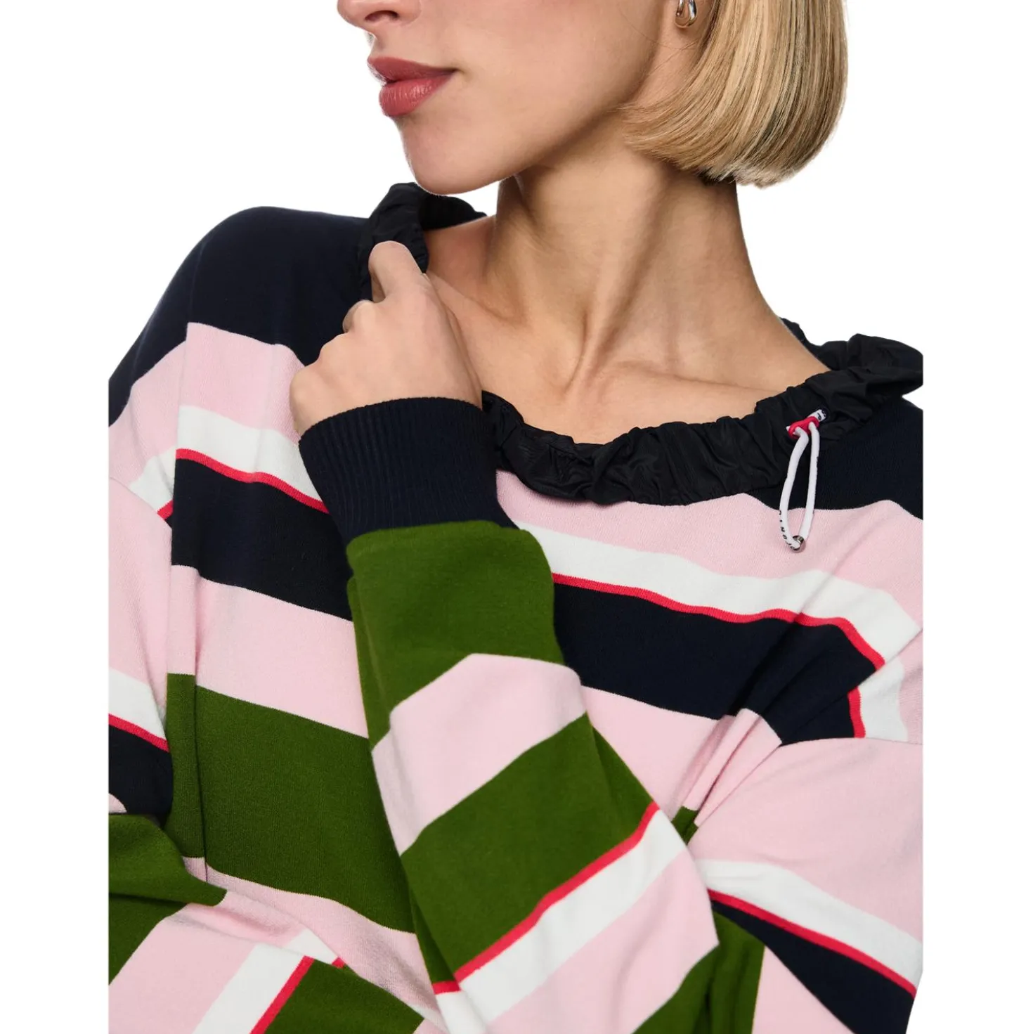 Streifenpullover knitted in germany