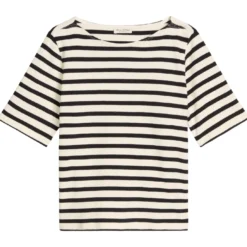 Streifen-t-shirt straight