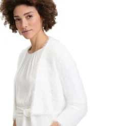 Strickbolero mit Struktur