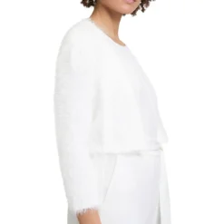 Strickbolero mit Struktur