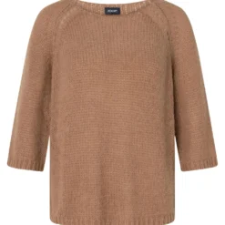 Strickpullover mit 3/4-Ärmeln