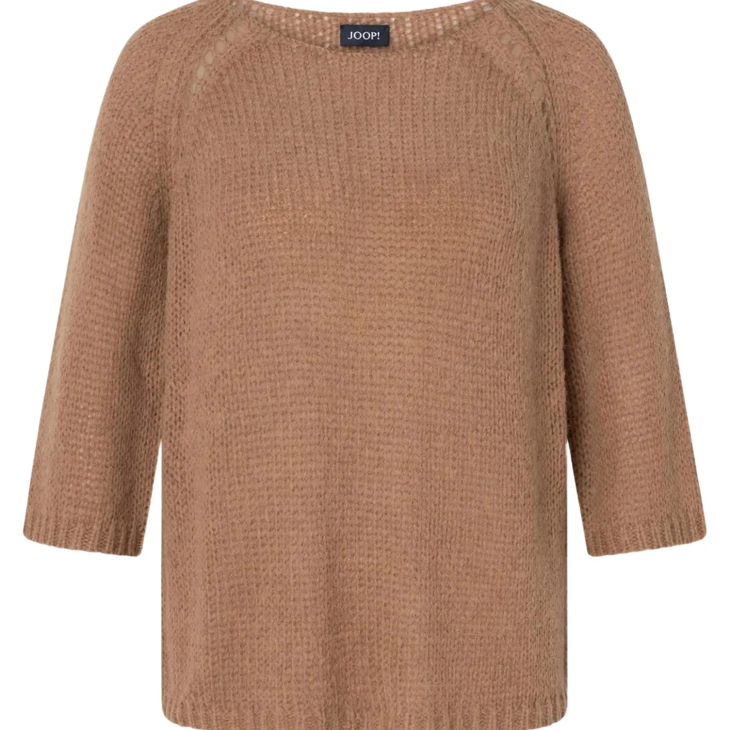 Strickpullover mit 3/4-Ärmeln
