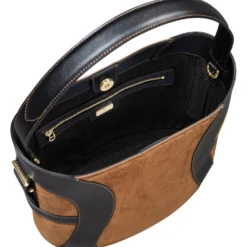 Tasche Deborah Suede Beuteltasche M