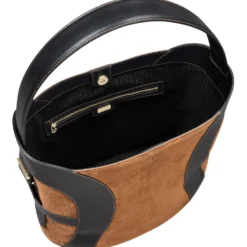Taschen Deborah Suede Beuteltasche L