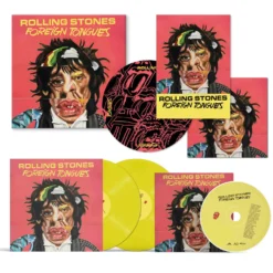 The Rolling Stones - Foreign Tongues Yellow LP + Blu-Ray Boxset