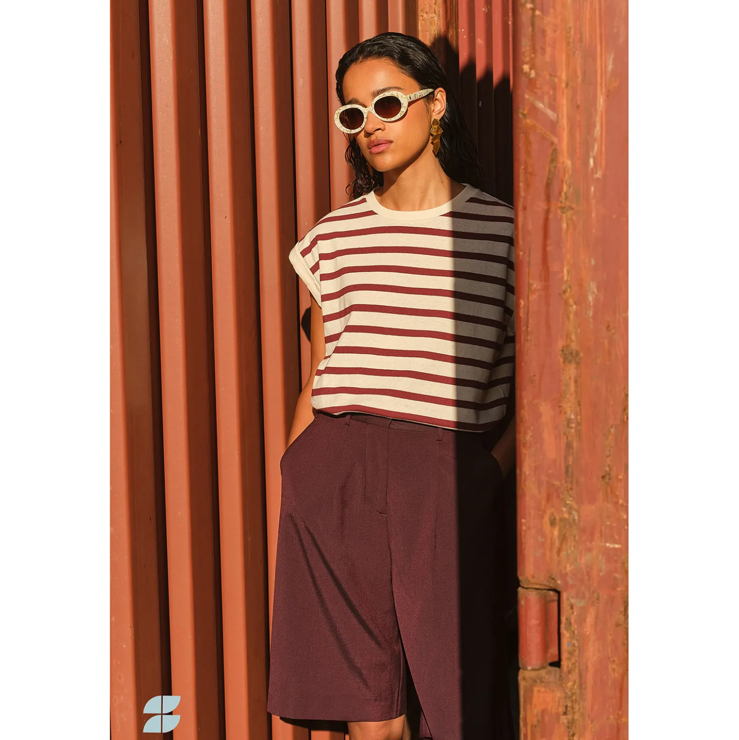 Tobi stripe top