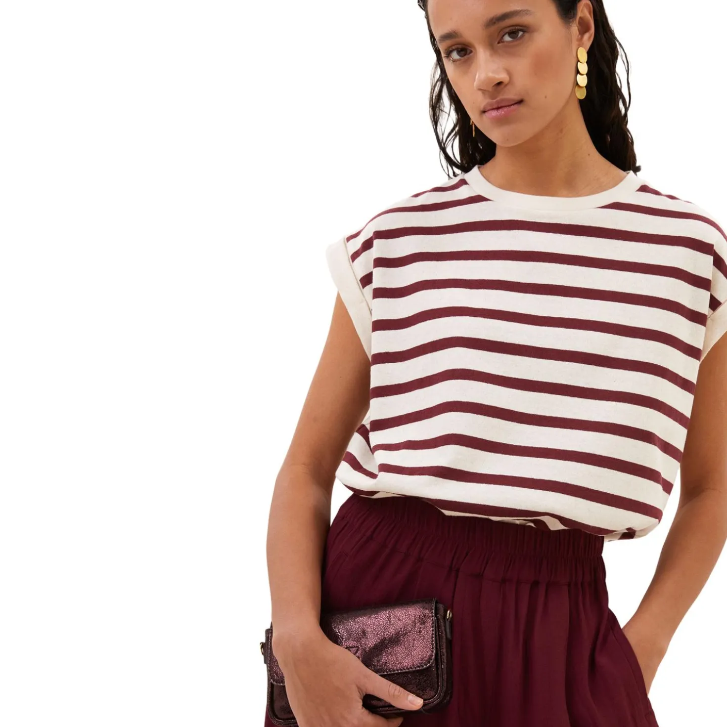 Tobi stripe top