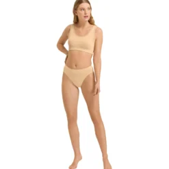 Touch Feeling Crop Top Padded