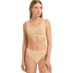 Touch Feeling Crop Top Padded