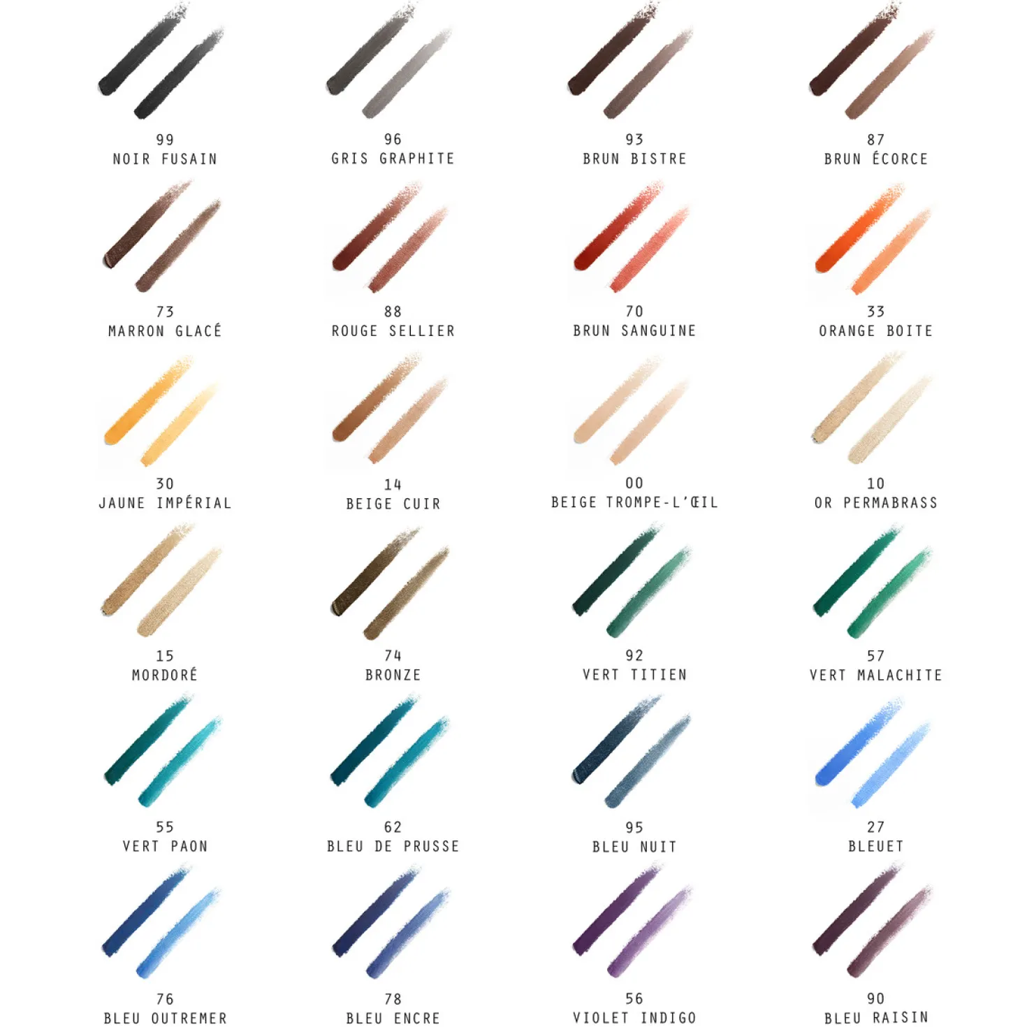 Trait d'Hermès, Farbstift für die Augen , Or Permabrass