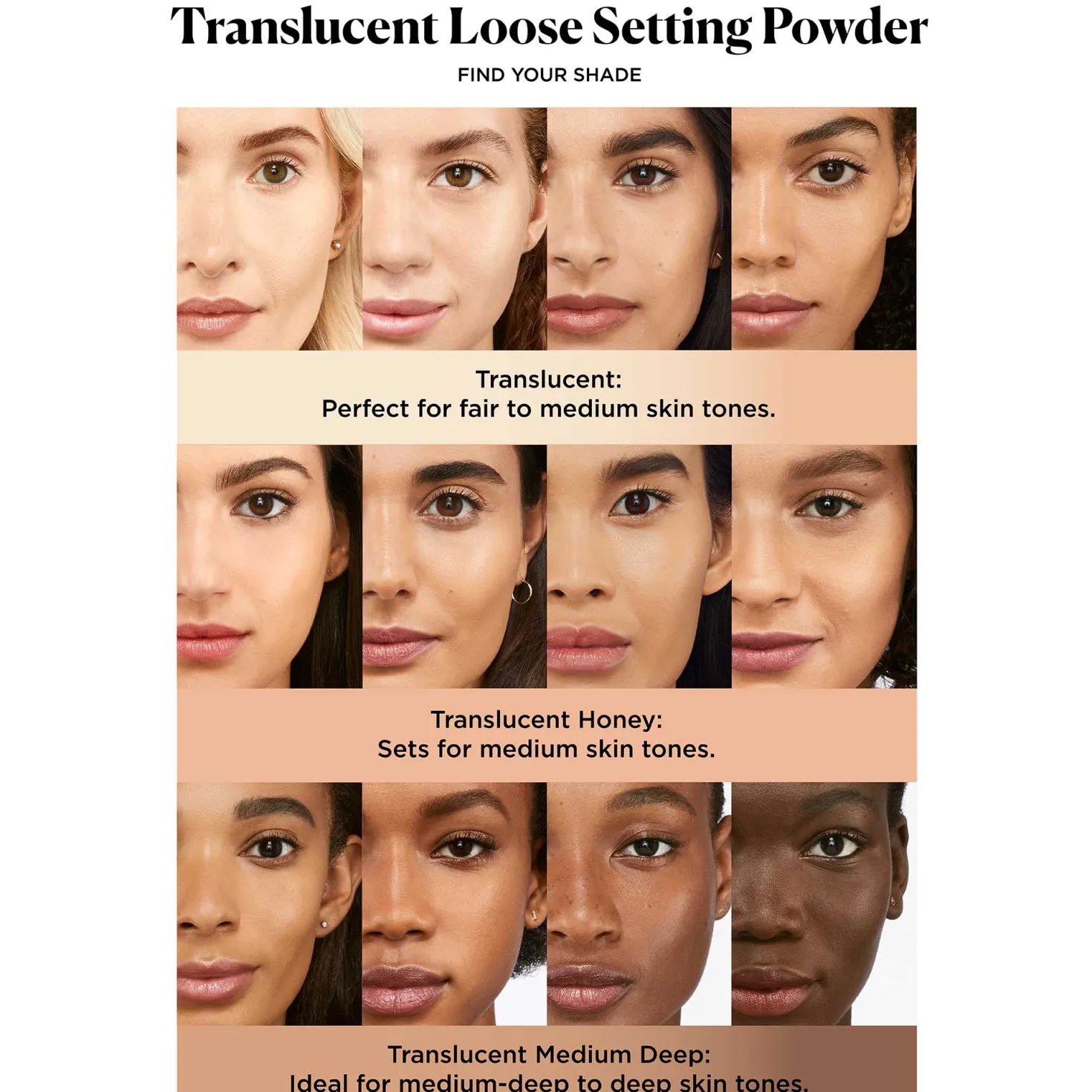 Translucent Loose Setting Powder Medium Deep