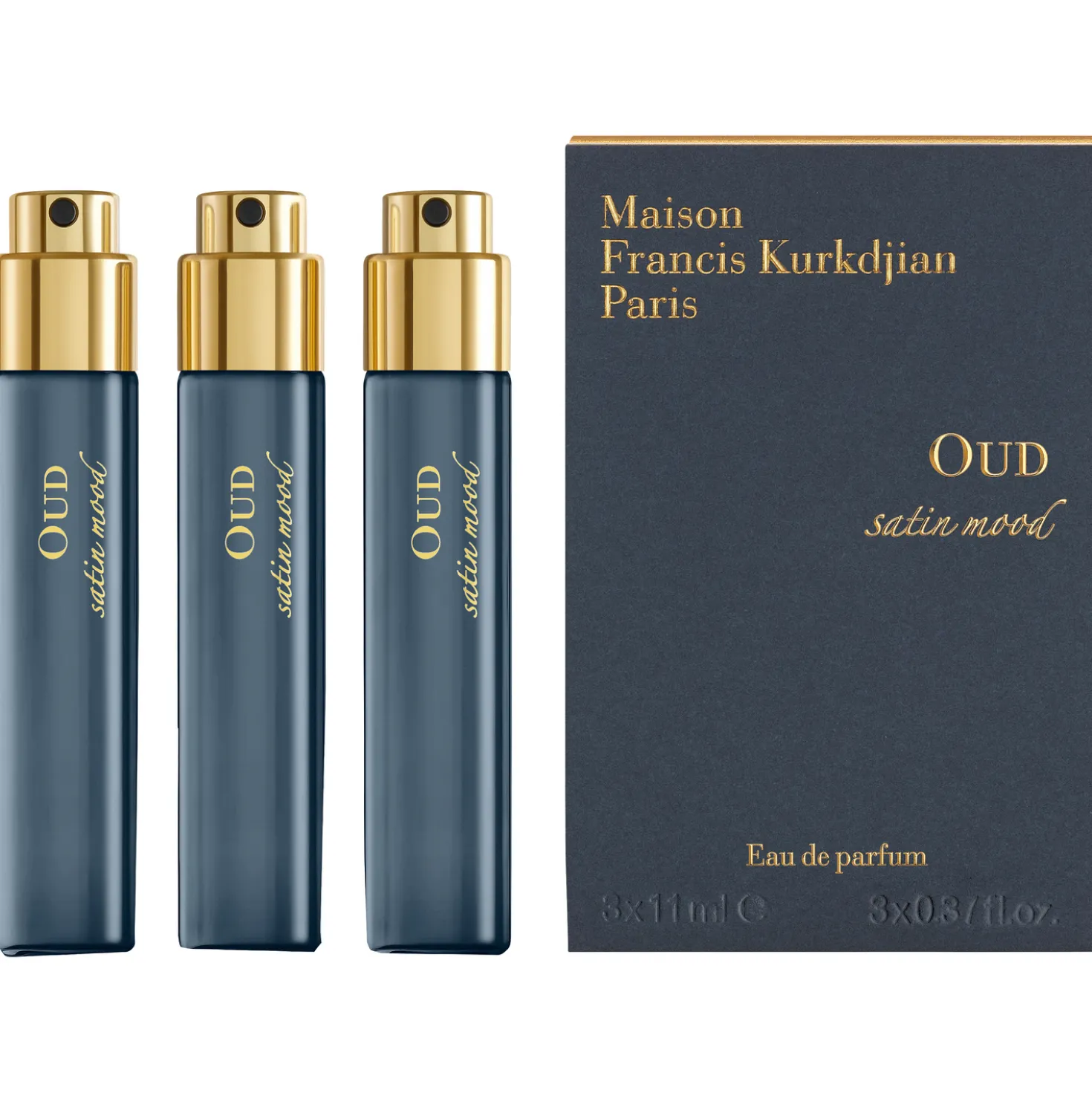 Travel OUD satin mood Eau de Parfum Refills 3 x 11ml 33ml