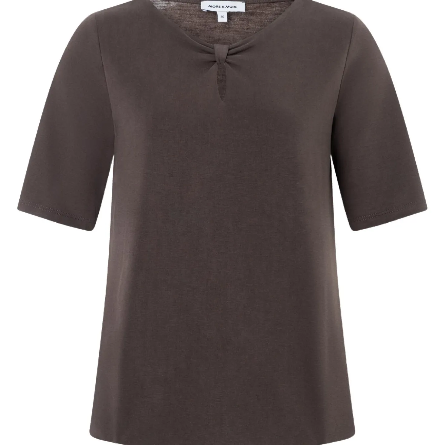 T-shirt mit knot-detail