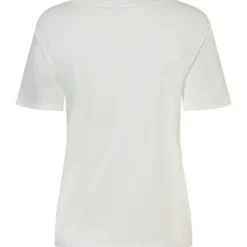 T-shirt mit stickerei auf der front