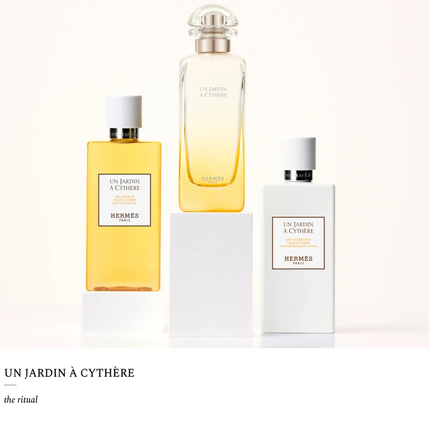 Un Jardin à Cythère, Parfümierte Körpermilch
