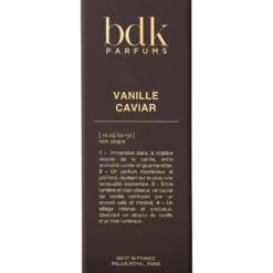 Vanille Caviar Eau de Parfum
