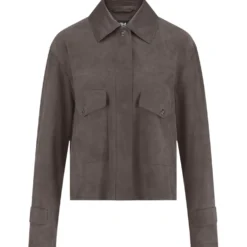 Velours Hemdjacke
