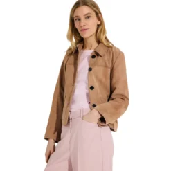 Velourslederjacke