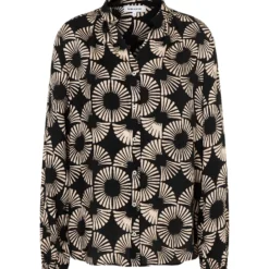 Viskosebluse mit print