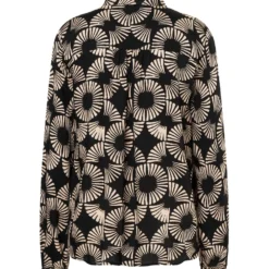 Viskosebluse mit print