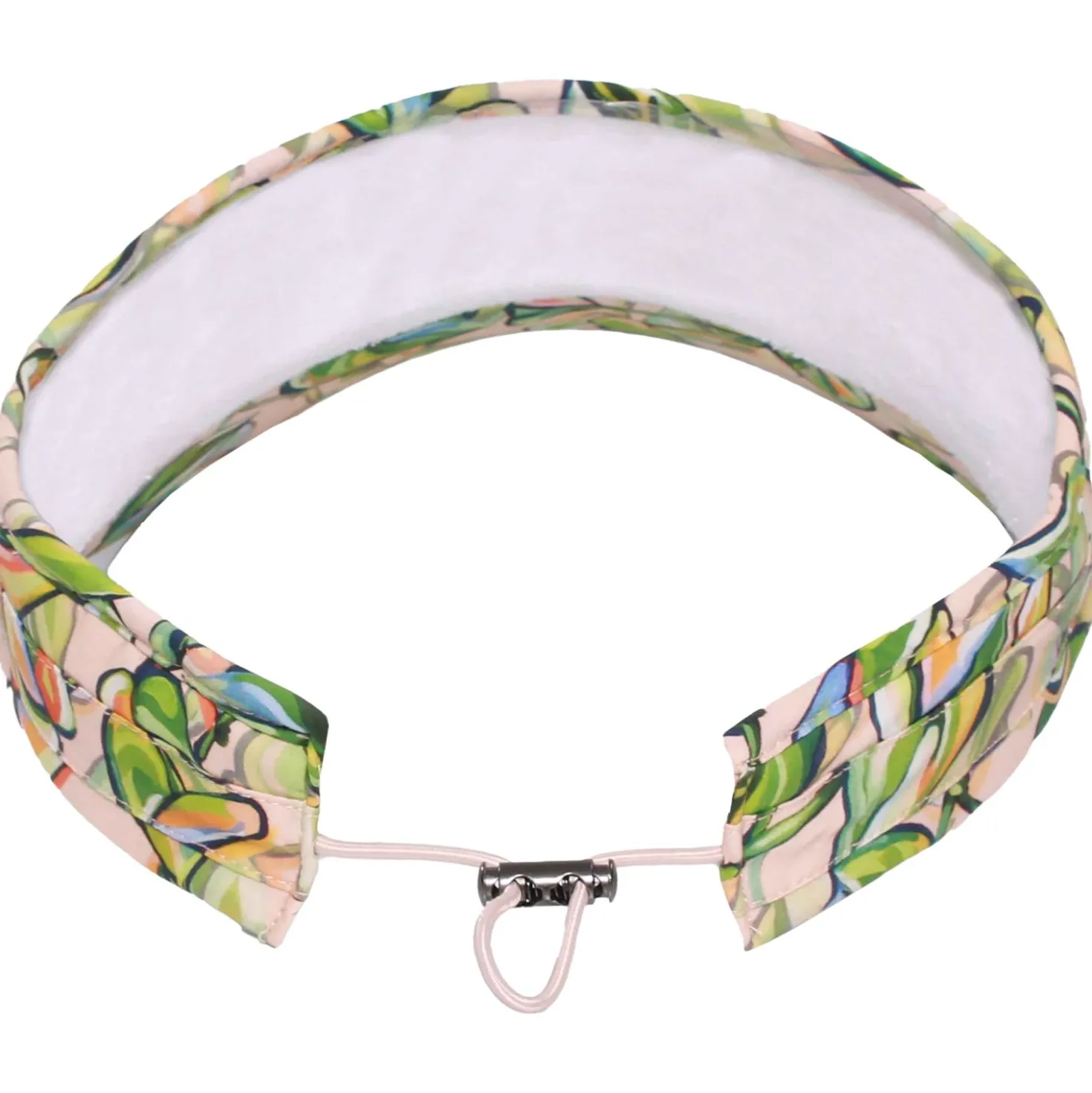 Visor mit Blättermuster