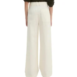 Weite bundfaltenhose