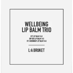 Wellbeing Lip Balm Trio